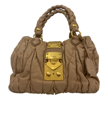 Hobo Matelasse Small, vista frontal